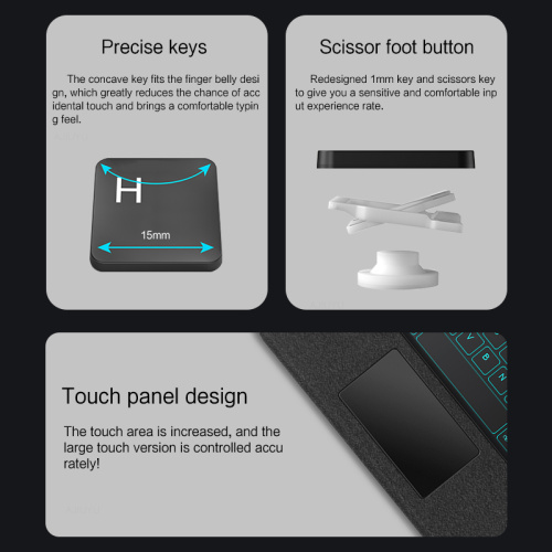 Detachable Magnetic Keyboard Case