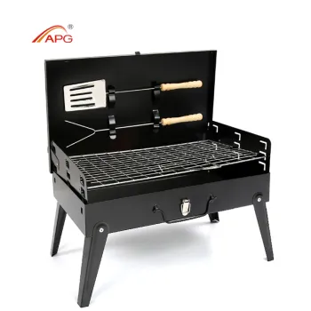 APG Smokeless Outdoor Portable Charcoal BBQ Grill