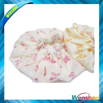 Hot oil care shower cap