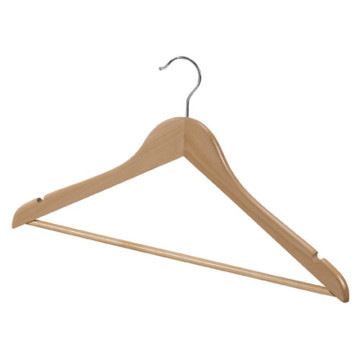 wooden clothes hanger basic hanger 44.5cm natural