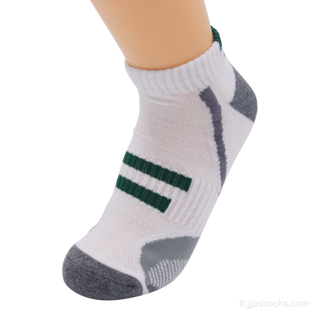 Wholesale chaussettes de cheville de sport de coton de haute qualité