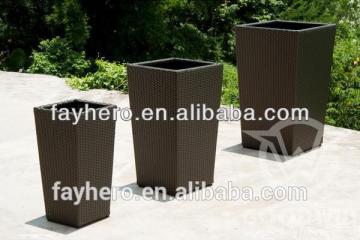 GW3134 wicker patio furniture flower pot