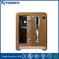 Anti-drilling biometric fingerprint strongbox