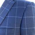 Business Striped Wool Blazer garnitury dla mężczyzn