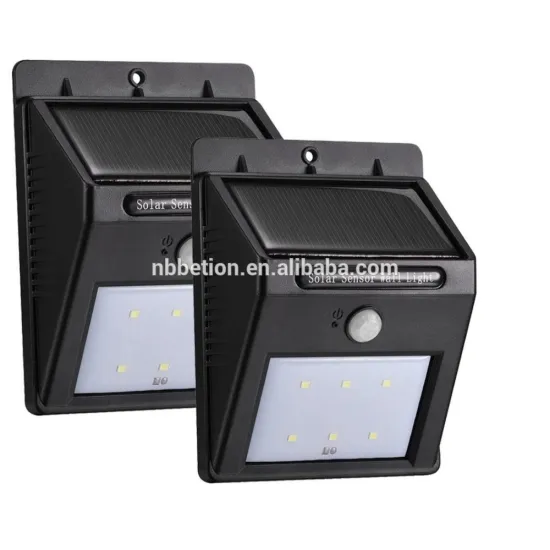 6LED Bright Outdoor Solar Lights Motion Sensor Detector - Weatherproof Wireless Exterior Sec