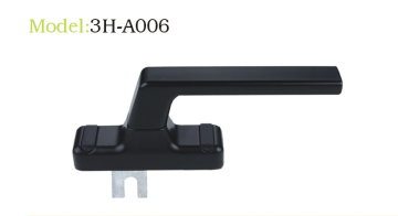 Multi-point lockable handle series straight