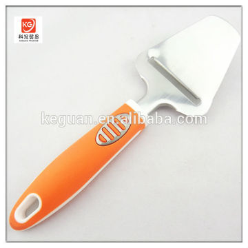 SK-344 new design high quality PP and TPR handle stainless steel cheese turner