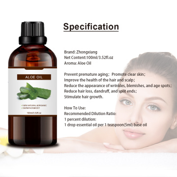 HighQuality Aloe Vera Hair Growth Skincare Essential Oil