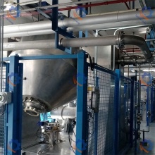 Pengering vakum putar kerucut ganda dikombinasikan dengan pencampuran
