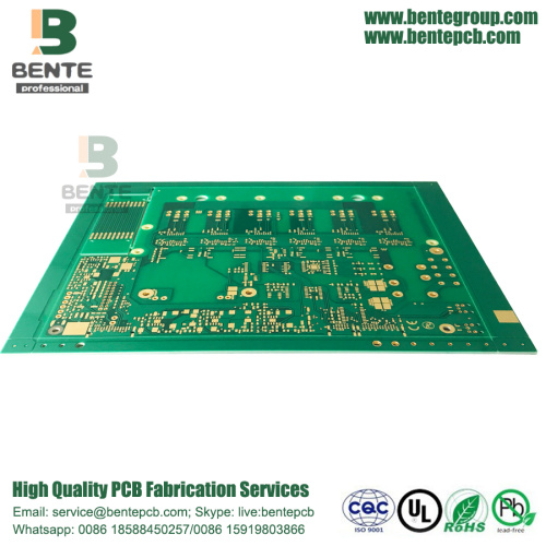 Impedance Control FR4 Tg150 Prototype PCB 4 Layers PCB ENIG
