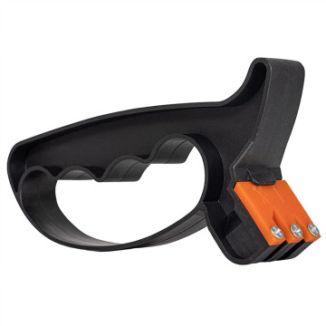 Professional V-Style Scissors and Knife Sharpeners with Two Slots Tungsten Carbide