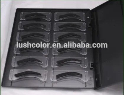 12 Types Eyebrow Stencils Eyebrow Template Design Eyebrow