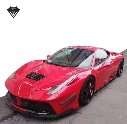 Prior Design Style Car Body Kits - Ferrari 458 Front and Rear Bumpers