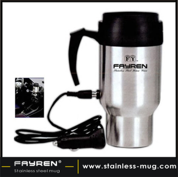 16OZ stainless steel electric kettle auto mug
