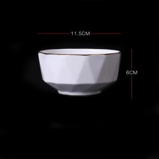 Cheap Price Decorative Food Bowls Custom Made Porcelain Bowl