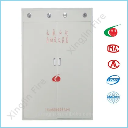 automatic FM200 firefighting equipment with solenoid valve