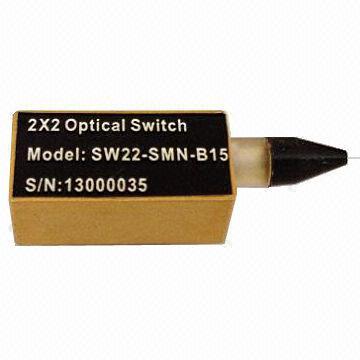 2x2 Bypass Mechanical Optical Switch with 10 Pins and Pigtail