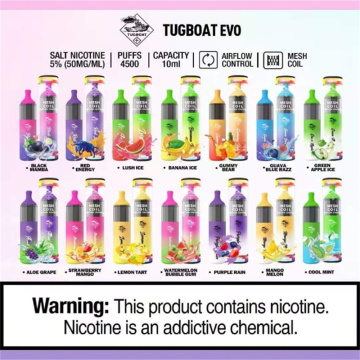 Tugboat Evo Pod Device 4500 Puffs E-Cigarette