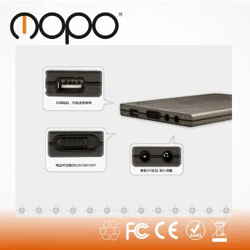 16000mAh external laptop battery 12V/16V/19V power bank