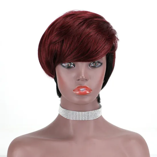 Wholesale Hot Selling Human Hair Wig Afro Jerry Curly Wigs For Black Women Non Lace Front Human Hair Wigs