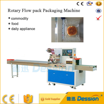 Cake automatic feeding food packaging machines