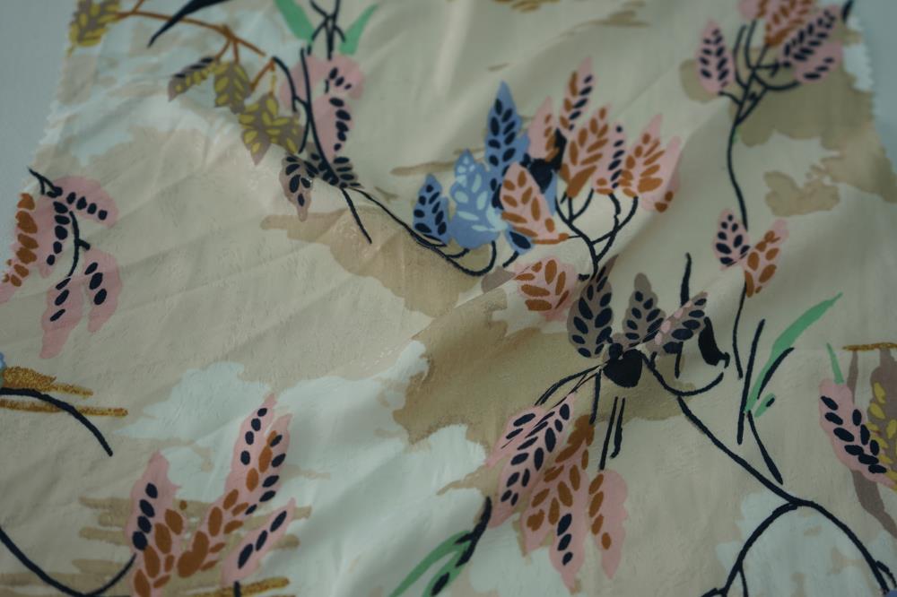 50D Polyester Meteor Jacquard Fabric