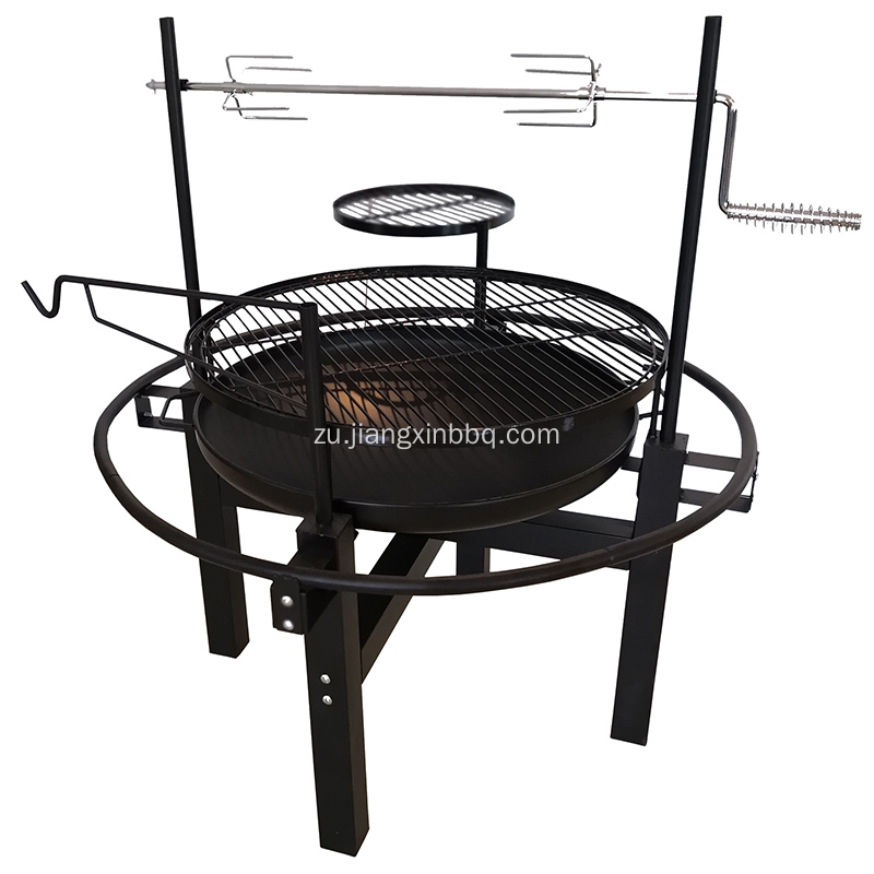 I-Outdoor Charcoal BBQ Grill With Rotisserie