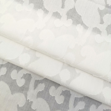 Cotton Jacquard Fabric for Spring/Summer Women's Dress - SISITEX H25066