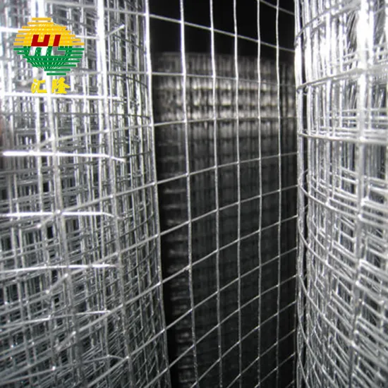 Factory Price Galvanized Welded Wire Mesh Roll - 1/2\" & 1\" Iron Wire Mesh