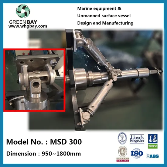 MSD Surface drive Thruster High speed craft application Boat Vessel Ship Propulsion systerm