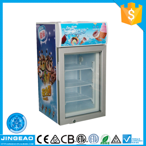 Alibaba good material cheap price hot sale ice cream refrigerator