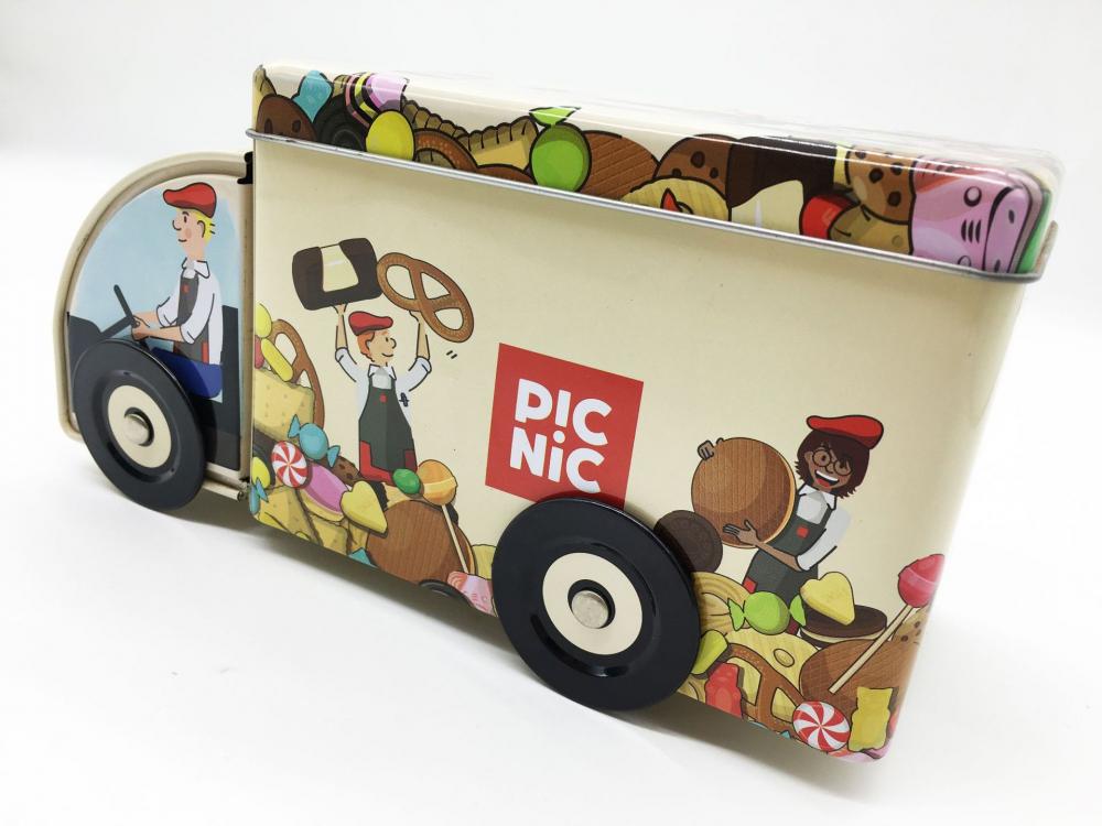 Customized Car Shaped Iron Box Candy Box