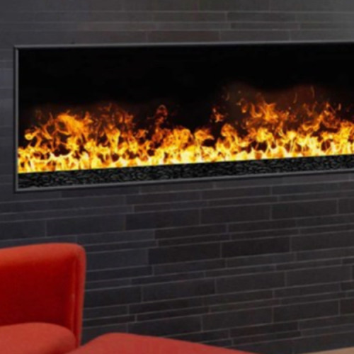 Kustomisasi 1200mm 3D Electric App Water Vapor Fireplace