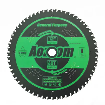 Cutting efficiency and precision of circular saw blades