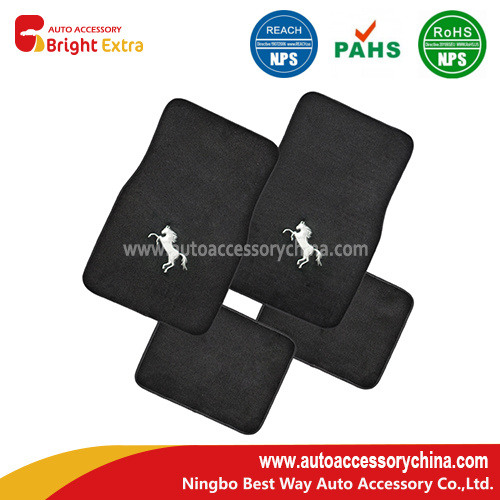 Bordado Horse Quality Carpet Vehicle Floor Mats