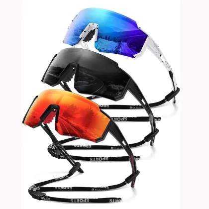 2024 Custom Logo Brand Cycling Glasses - Polarized Eyewear for Outdoor Sports