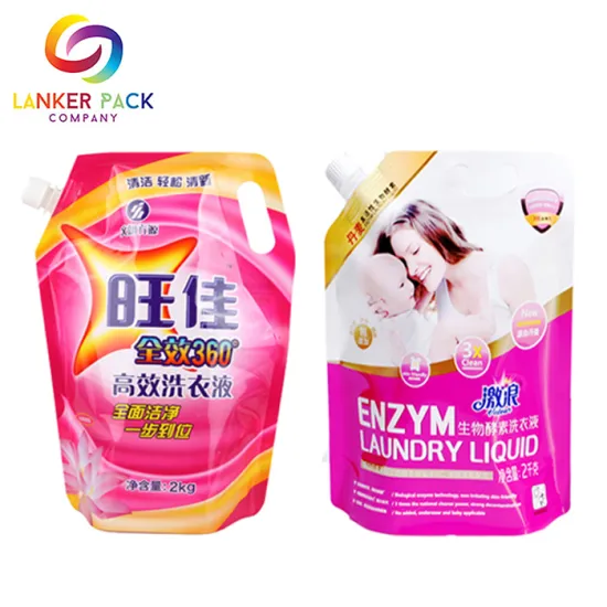 BRC Reusable Wash Hand Spout Pouch Detergent Bag