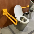 Toilette pubblica WC montata in acciaio inossidabile