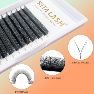 Wholesale Custom Eyelashes: YY Shape Black Lashes C CC D DD Curl High Quality