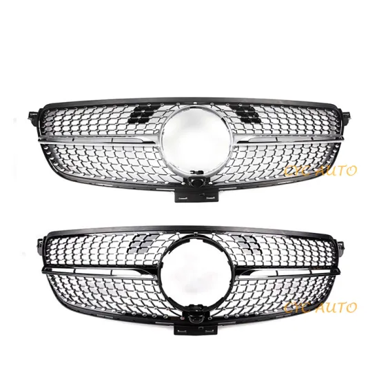 ABS Front Bumper Grille AMG Style Diamond Grille for Mercedes-Benz GLE Class (X292/C292/W292) 2016-2019