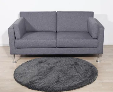 Modern Minimalist style Fabric Park Double Sofa