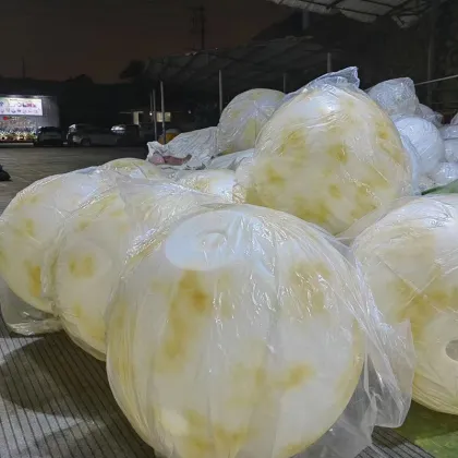 Painted Moon Floor Lamp