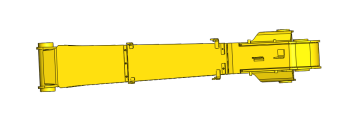 Custom Three Stage Long Reach Boom for Excavator
