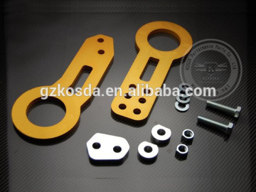 Universal Aluminum Front & Rear Pair Racing Tow Hook Trailer Towing
