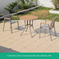 Chaises CourToard Garden Outdoor Balcon Open-Air Cafe