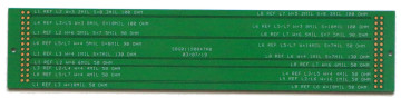 Impedance control strip multi-layer printed circuit board