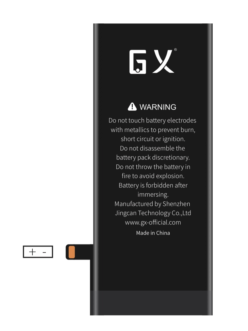 GX az Apple SE2 -hez, nagy kapacitású akkumulátorral