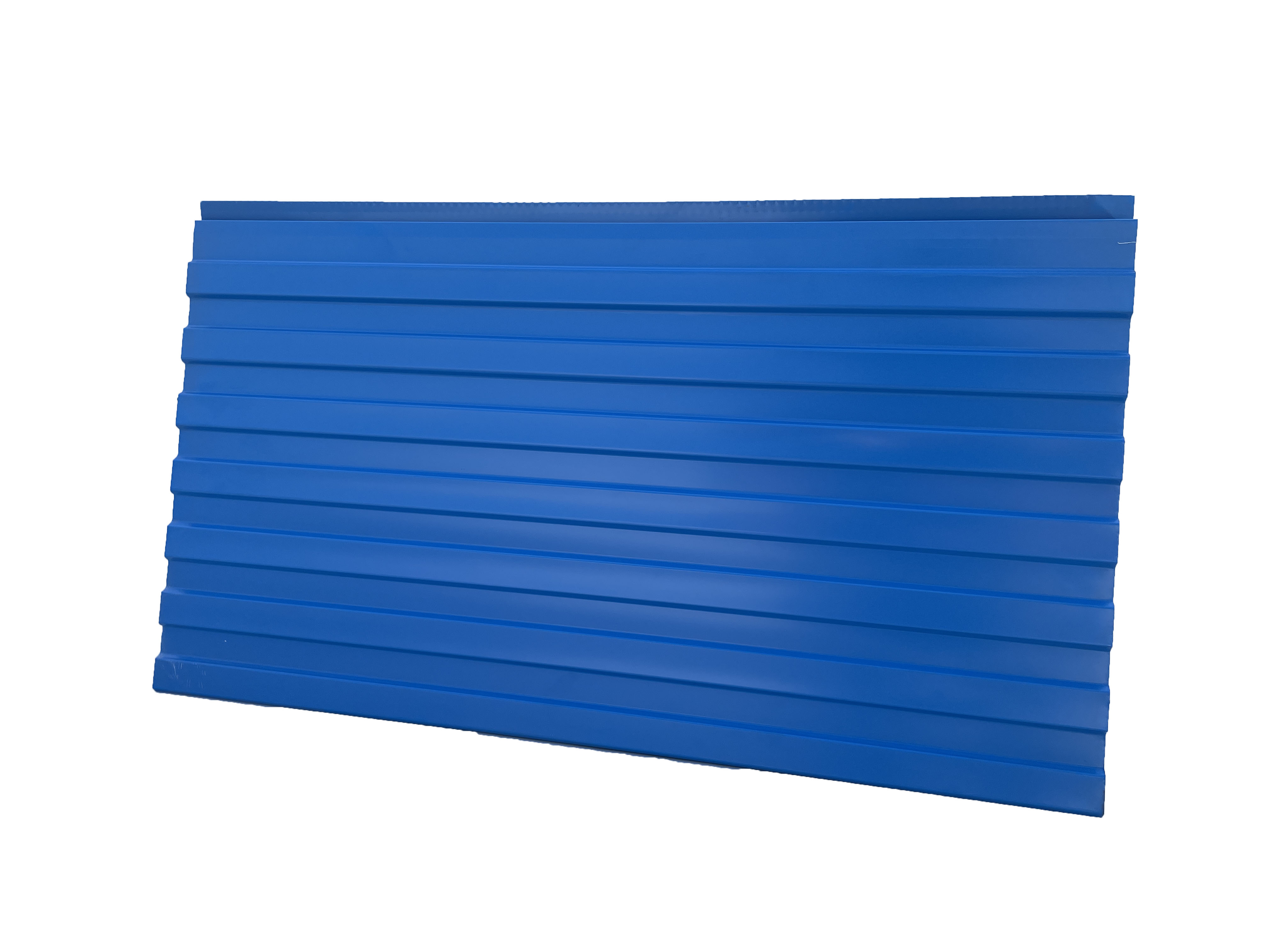 Blue Polyurethane Insulated SandwichPanels for ExteriorWalls