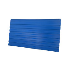 Blue Striped Polyurethane Insulation Sandwich Panels For Exterior Walls