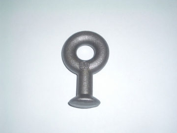 Eye Oval Insulator Ductile Iron Electric Power Fittings